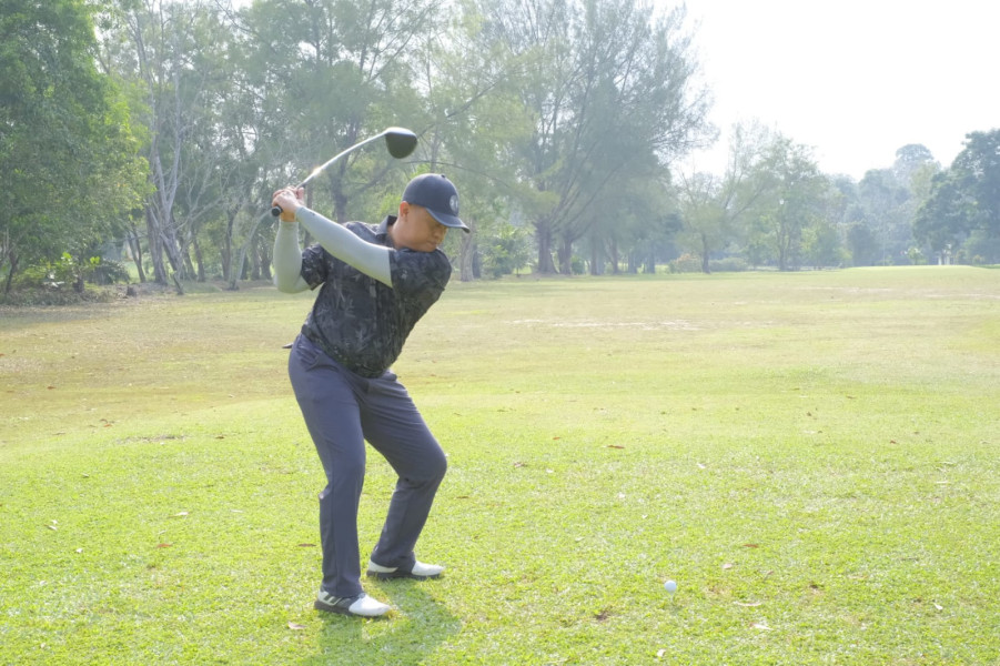 Momen Kebersamaan, Dandim 0320/Dumai dan PT KPI Bermain Golf