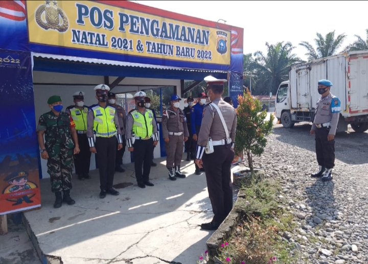 Jelang Natal Dan Tahun Baru, Polres Rohul Gelar Operasi Lilin Lancang Kuning 2021