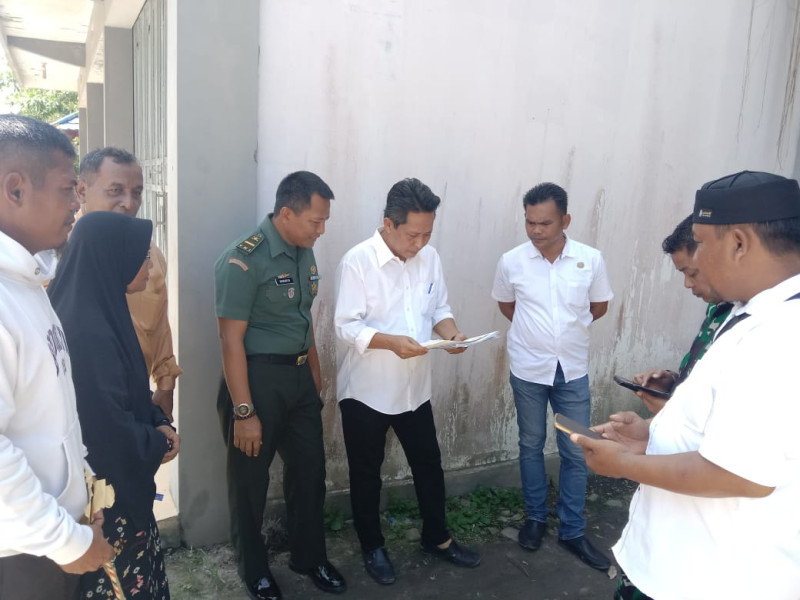 Bentuk Bantuan Untuk Dunia Pendidikan, Pasiter Kodim 0320/Dumai Menginisiasi Proses Hibah Tanah