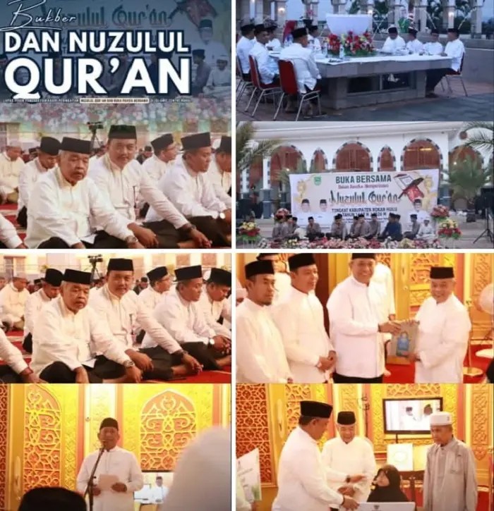 Nuzul Quran, Lapas Pasir Pangaraian Adakan Tausiah dan Lomba Kaligraf
