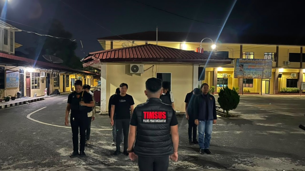 Patroli Hingga Subuh,Polres Pematangsiantar Amankan  Enam Sepedamotor Knalpot Brong