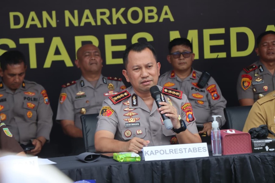 Polrestabes Medan Gulung 290 Pelaku Kejahatan, 19 Diterjang Timah Panas