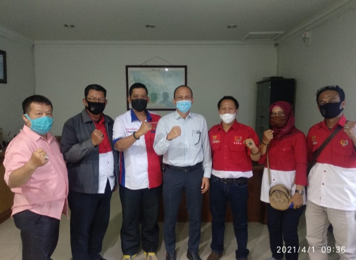 DPC PWRI Dumai Audiensi Bersama GM PT Wilmar Group 