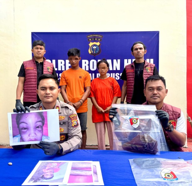 Polsek Bonai Darussalam Tangkap Ayah Kandung Kasus Penganiayaan Anak