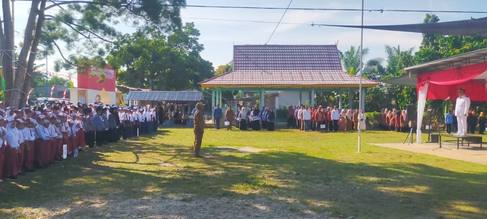 Perdana, Upacara Peringatan HUT RI Ke-80 di Desa Puo Raya Berlangsung Khidmat dan Penuh Semangat Kebangsaan