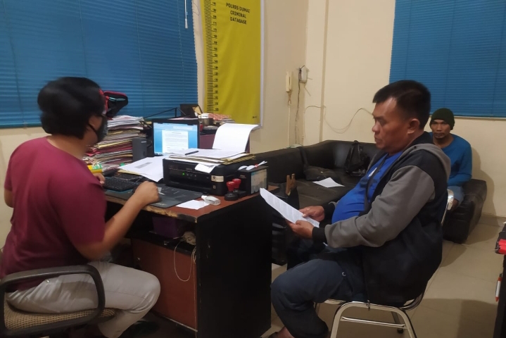 Polres Dumai Sudah Mengamankan Dua Pelaku Tindak Pidana Perjudian Permainan Mesin Jenis Burung Merak