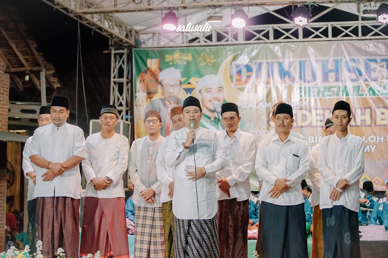Penutupan Sedekah Bumi, Kades Dukuhseti Gelar Acara Sholawatan