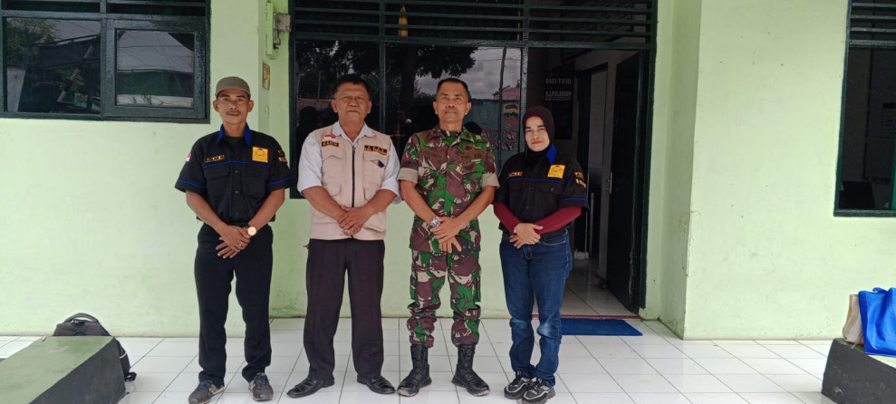 DPK Pelita Prabu Kecamatan NA IX -X Audensi Ke Markas Koramil Aek Kota Batu