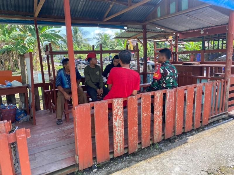 Komsos Pratu Roihan Sinaloan Gaungkan Kerukunan di Kampung Pancasila
