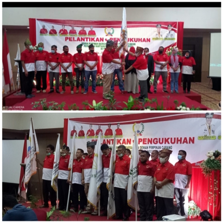 DPD PWRI Bersama DPC PWRI Se Riau Resmi Dilantik