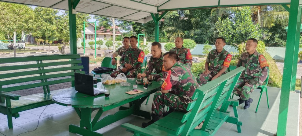 Tingkatkan Indeks Pertanaman Padi, Koramil 02/BK Dorong Optimalisasi Lahan Rawa Melalui Pelatihan