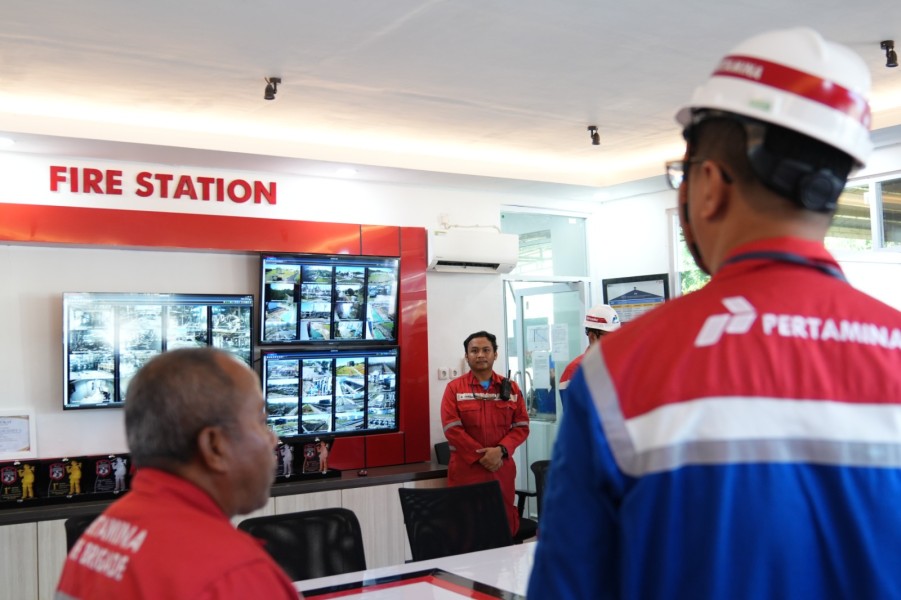 Perluas Implementasi Digital Safety, Pertamina Patra Niaga Kilang Dumai Pasang AI CCTV di 37 Titik di Unit Produksi Sungai Pakning