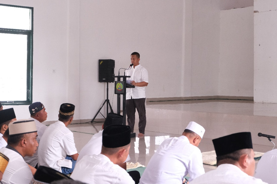 Dengan Datangnya Bulan Ramadhan, Letkol Inf Antony Tri Wibowo Berharap Ketakwaan Juga Turut Meningkatkan