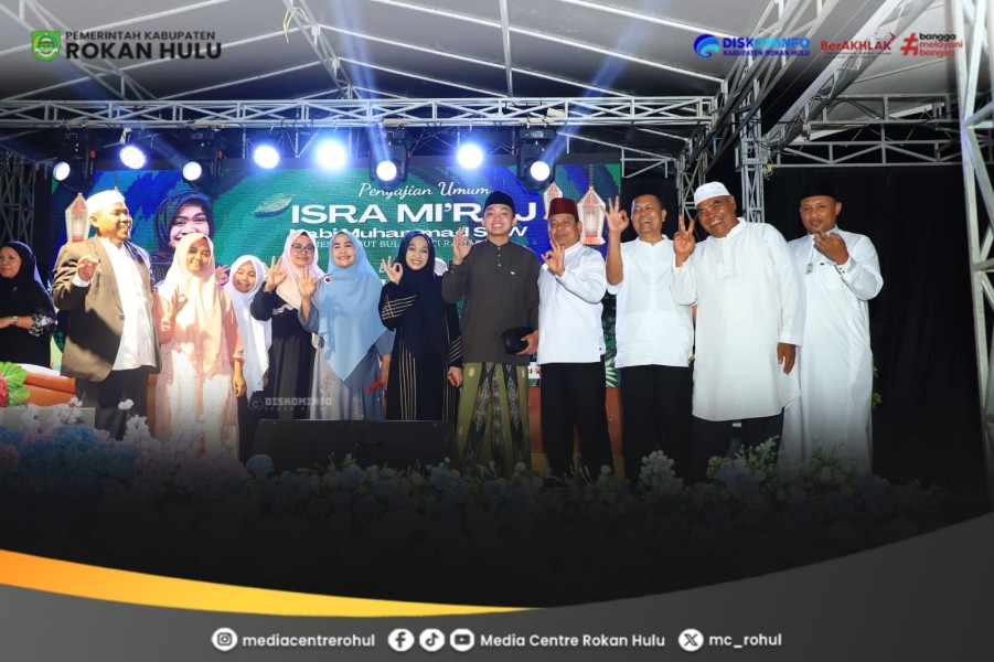 Dihadiri Pendakwah Nasional Ning Umi Laila, Peringatan Isra Mi’raj Nabi Muhammad SAW 1447 H/2026 M Di SP3 Muara Jaya Berlangsung Meriah