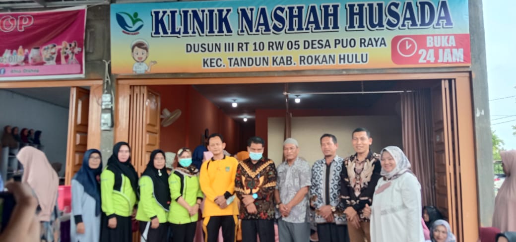 Peresmian Klinik Nashah Husada, Kades Puo Raya : Semoga Dapat Memberikan Pelayanan Terbaik Kepada Masyarakat