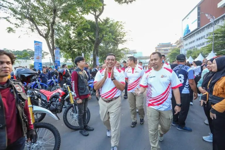Polda Sumut Sulap Car Free Day Jadi Pesta Rakyat HUT Bhayangkara ke-80, Ribuan Warga Padati Lapangan Merdeka
