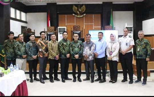 Perkuat Sinergi APH, Lapas Pasir Pangarayan Hadiri Sosialisasi 4 Regulasi Pidana di PN Pasir Pengaraian