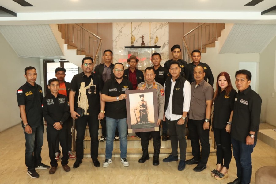Polrestabes Medan Terima Audiensi DPC Angkatan Muda Sisingamangaraja XII, Perkuat Sinergitas Jaga Kamtibmas