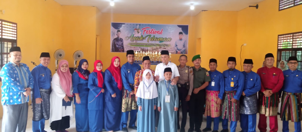 Semarak Kegiatan Festival Anak Idaman Turut Dihadiri Oleh Pelda Riadi