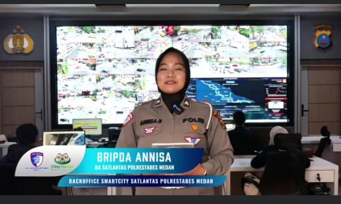 Kondisi Lalu Lintas di Medan Terpantau Ramai dan Lancar