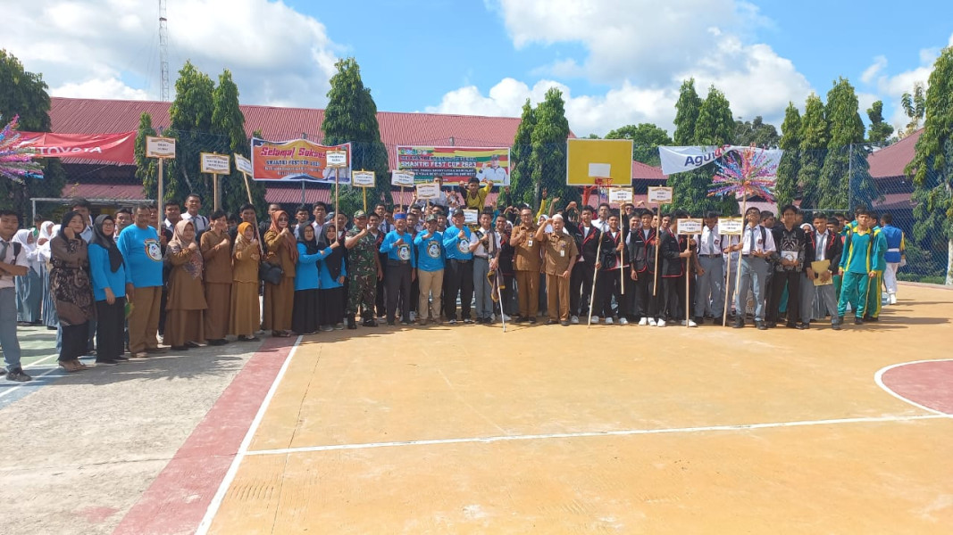 Kegiatan SMANTRI FEST CUP Turut Dihadiri Oleh Sertu Roni Sandra