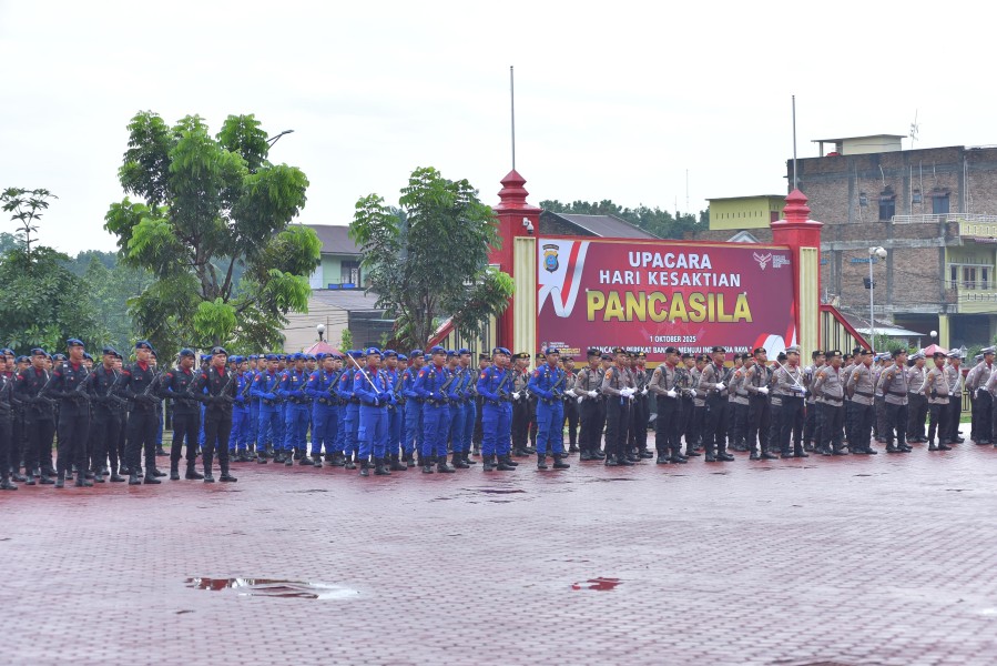 Polda Sumut Gelar Upacara Hari Kesaktian Pancasila, Teguhkan Semangat Persatuan dan Nasionalisme