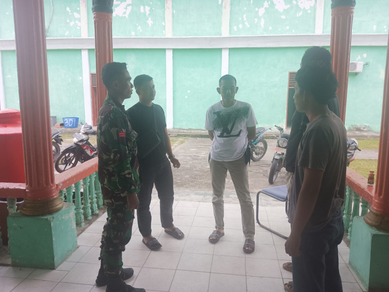 Komsos Babinsa Koramil 06/Merbau, Kebersamaan dan Harmoni di Kampung Pancasila