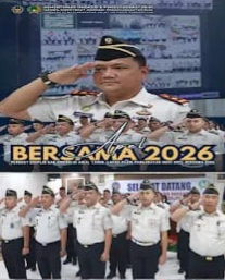 Awal Tahun 2026, Lapas Kelas IIB Pasir Pengaraian Apel Bersama Kementerian Tingkatkan Disiplin