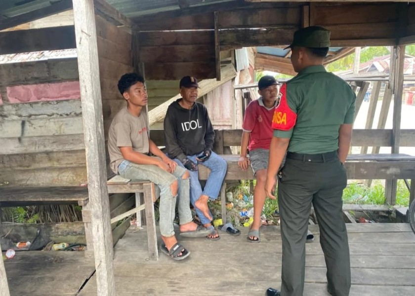 Pratu Roihan S. Bangun Dialog Akrab Bersama Warga Teluk Belitung