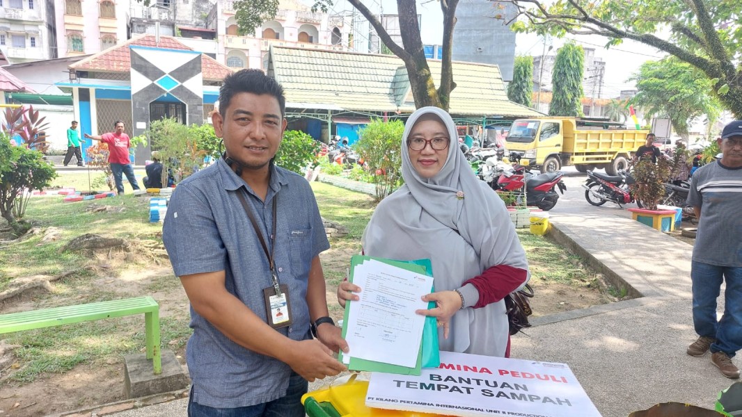 Dukung MTQ Provinsi Riau ke-43 : Kilang Pertamina Sungai Pakning Fasilitasi Sarana Kebersihan untuk Lingkungan yang Tertib dan Nyaman