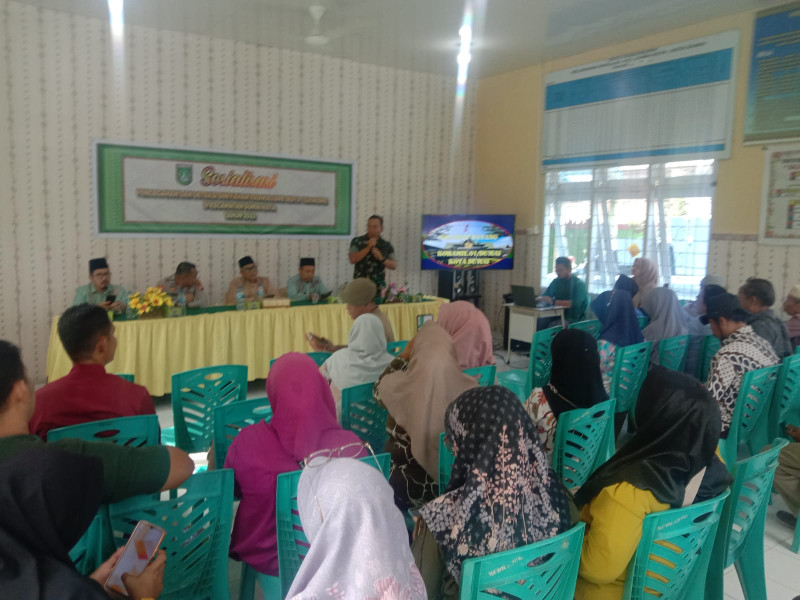 Ciptakan Kamtibmas Yang Aman dan Kondusif, Wadanramil 01 Sampaikan Sosialisasi Cegah Paham Radikalisme