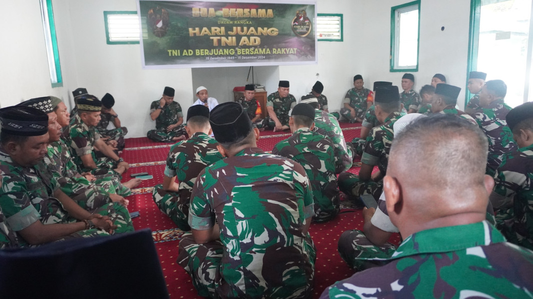 Kodim 0320/Dumai Laksanakan Doa Bersama Dalam Rangka Hari Juang