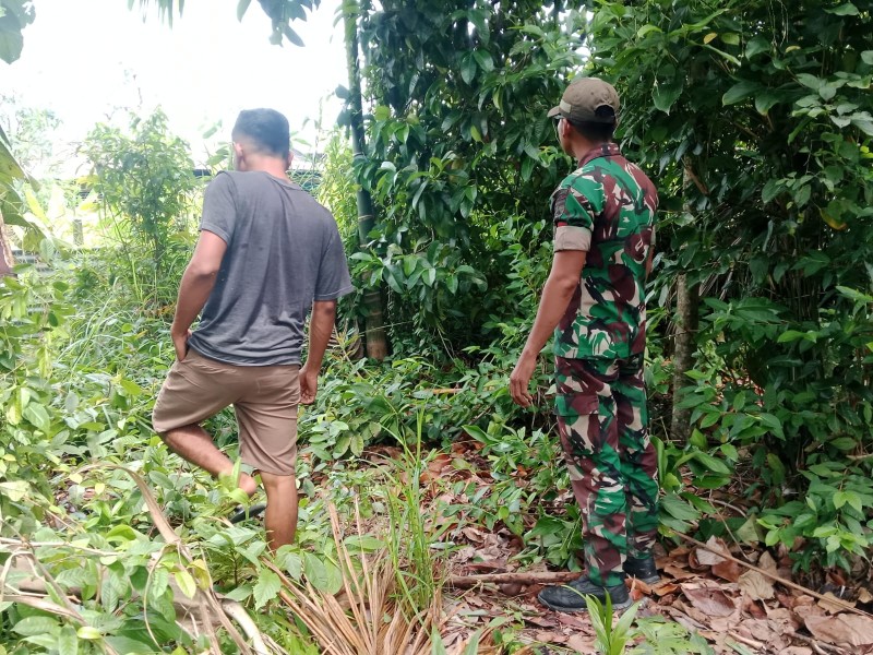 Cegah Kebakaran Hutan dan Lahan, Pratu Hasibuan Sosialisasikan Larangan Membakar Lahan