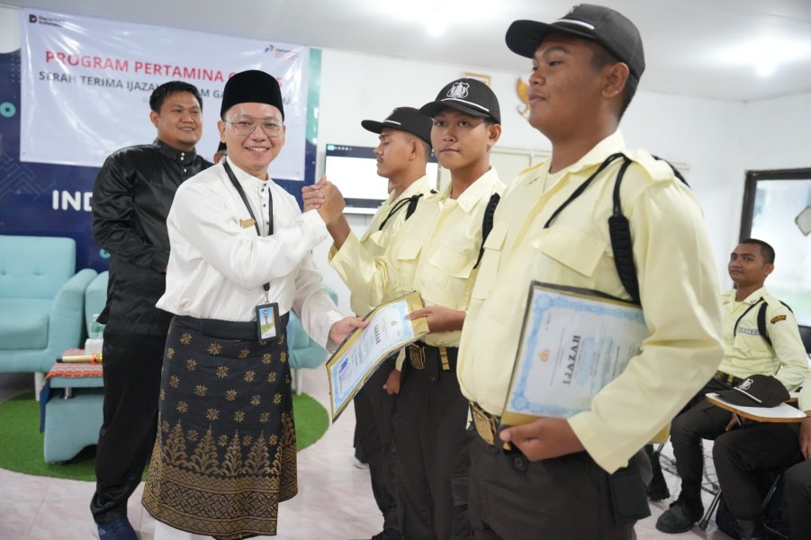 Cetak Satpam Tangguh dan Profesional, Kilang Dumai Gelar Pelatihan Gada Pratama