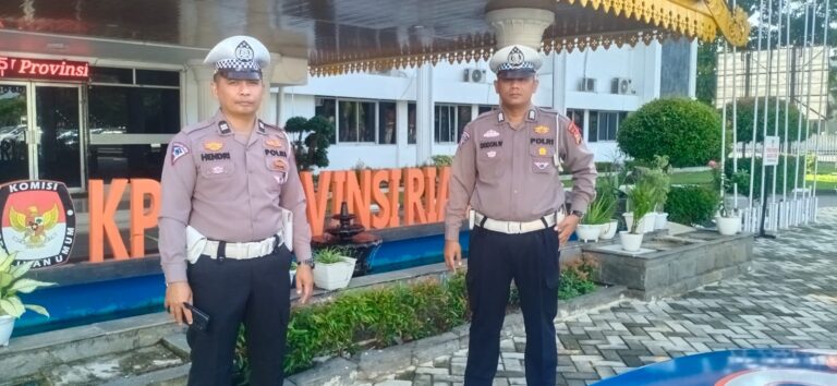 Ditlantas Polda Riau Siap Amankan Lantas Selama Pelaksanaan Operasi Mantap Brata Lancang Kuning 2023-2024