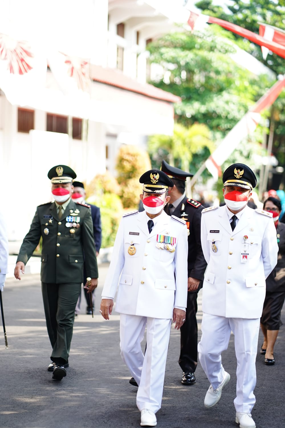 Pimpin Upacara Hari Proklamasi, Bupati Bersyukur Rangkaian HUT Kembali Dilaksanakan