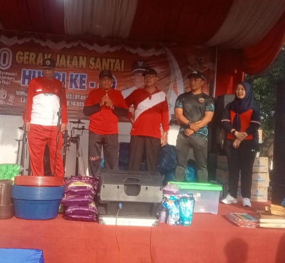 Semarak Peringatan HUT Kemerdekaan RI ke-80 di Desa Manunggal