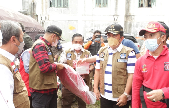 Meskipun Banjir Di Tiga Kecamatan Berangsur Surut, BPBD Rohul Tetap Siaga