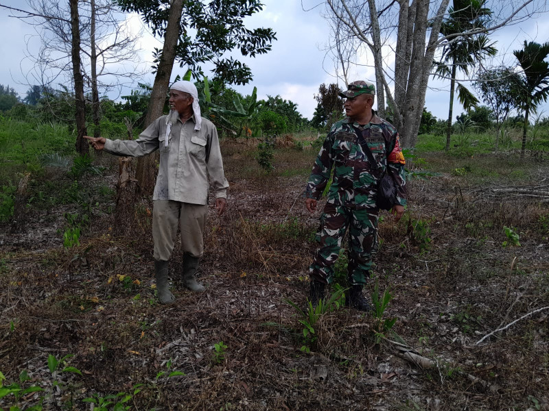 Serma Fahrizal Datangi Beberapa Titik Lokasi Guna Memantau Aktifitas Masyarakat