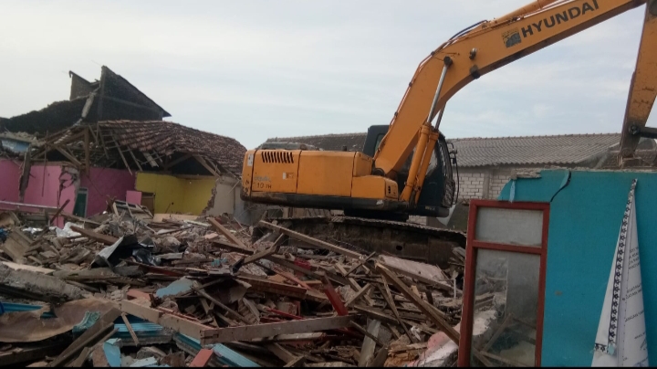 Lorok Indah, Komplek Lokalisasi Terbesar di Pati Akhirnya Dibongkar Paksa