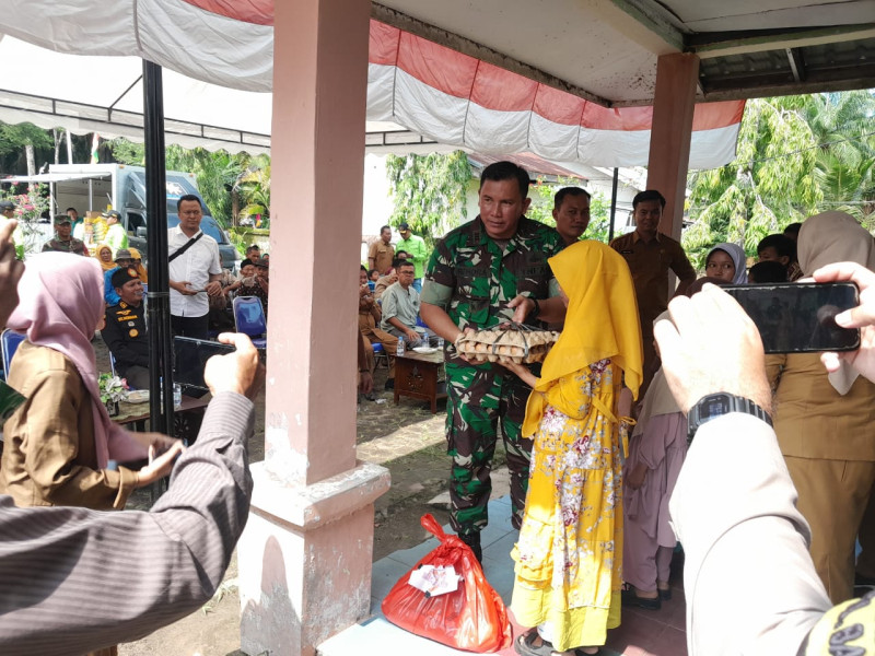 Optimalisasi Peran & Fungsi Tiga Pilar di Kecamatan Sungai Sembilan, Dandim 0320/Dumai: