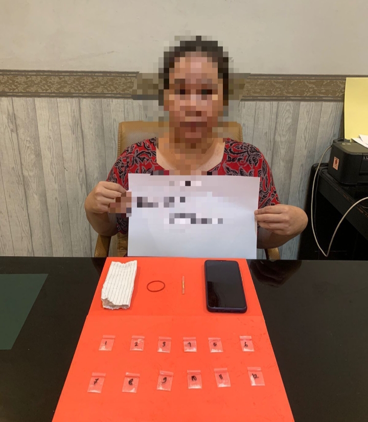 Satresnarkoba Polresta Jambi Berhasil Mengamankan IRT Penjual Barang Haram