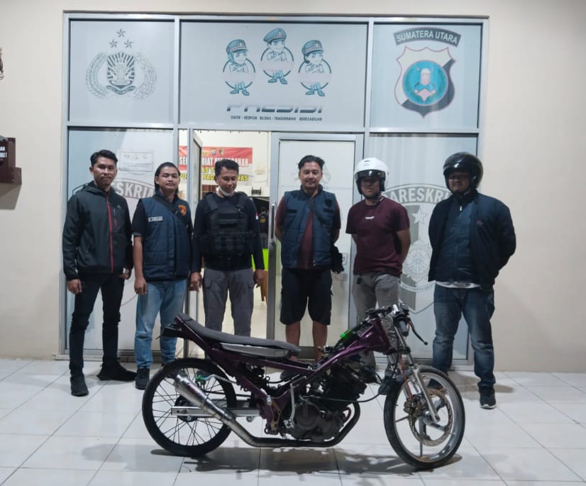 Sat Reskrim Polres Padang Lawas Gagalkan Aksi Balap Liar