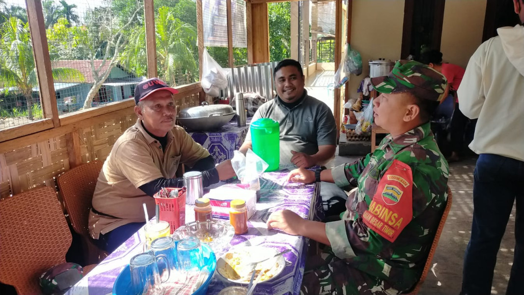 Peningkatan Siaga Pencurian Minyak dan Penyampaian Bahayanya Dilakukan Sertu Jumat Desmanto