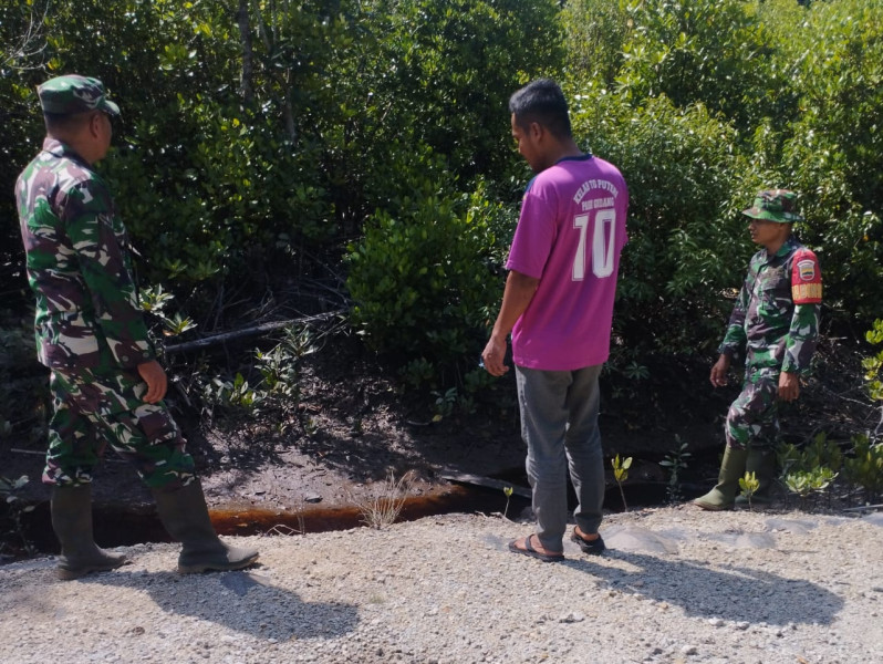 Kodim 0303/Bengkalis Tingkatkan Patroli di Daerah Rawan Karhutla