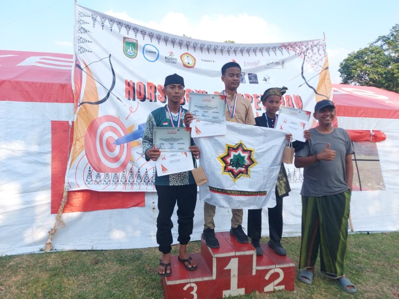 Persatuan Panahan Tradisional Dumai Gelar Horsebow Competition Archery