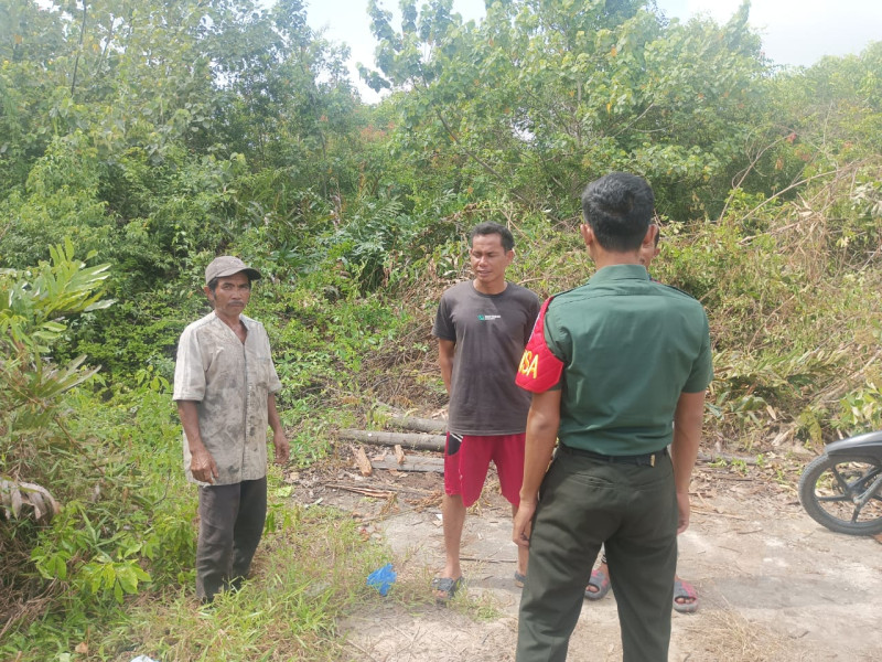 Babinsa Koramil 06/Merbau Tanamkan Nilai Pancasila di Teluk Belitung