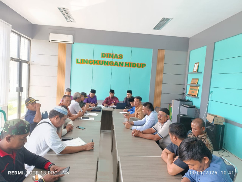 DLH Dumai Undang AMN Terkait Penutupan Sungai Nerbit Kecil Oleh Sinarmas Group