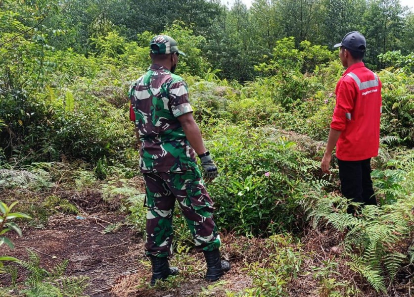 Wilayah Merbau Nihil Titik Api, Patroli Babinsa Berjalan Optimal