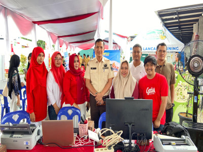 Bapenda Pekanbaru Buka Lapak Darling di Acara LOMAK Kecamatan Rumbai